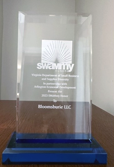 Bloomsburie's SWAMMY award